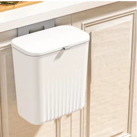 1/2PCS Wall Mounted Trash Can